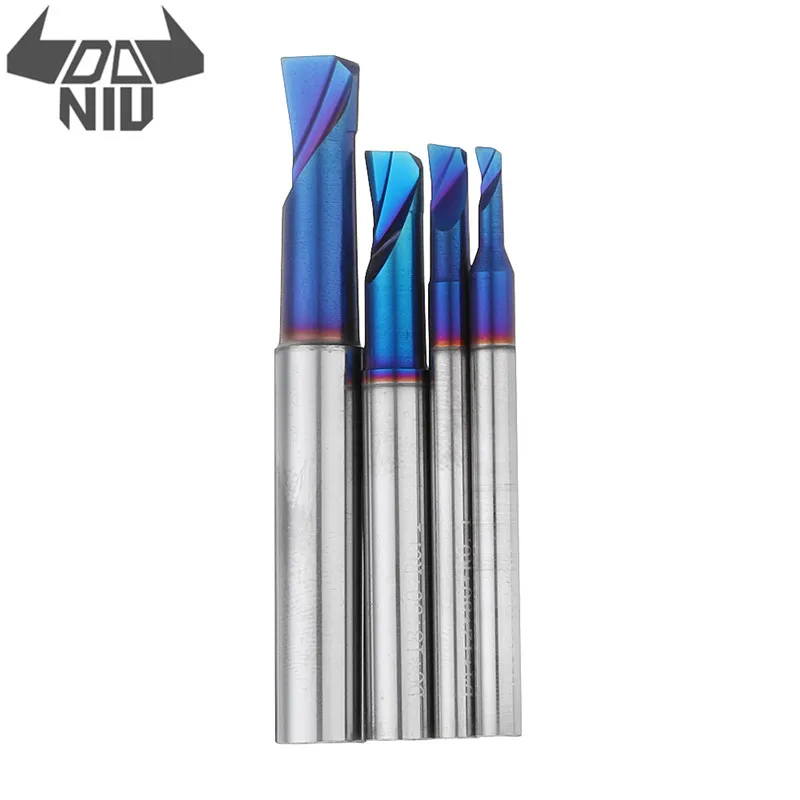 

DANIU 2-8mm Blue-Nano Small Hole Boring Cutter 2/3/4/5/6/8mm Bar Handle Hole Reaming Tool