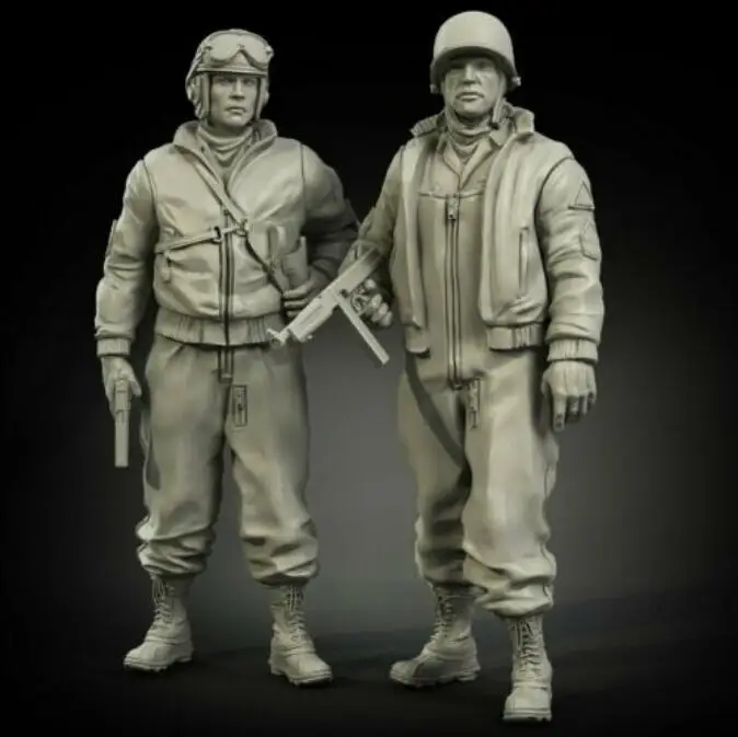 Набор для сборки фигурок из смолы(2 фигурки), США, 1/35