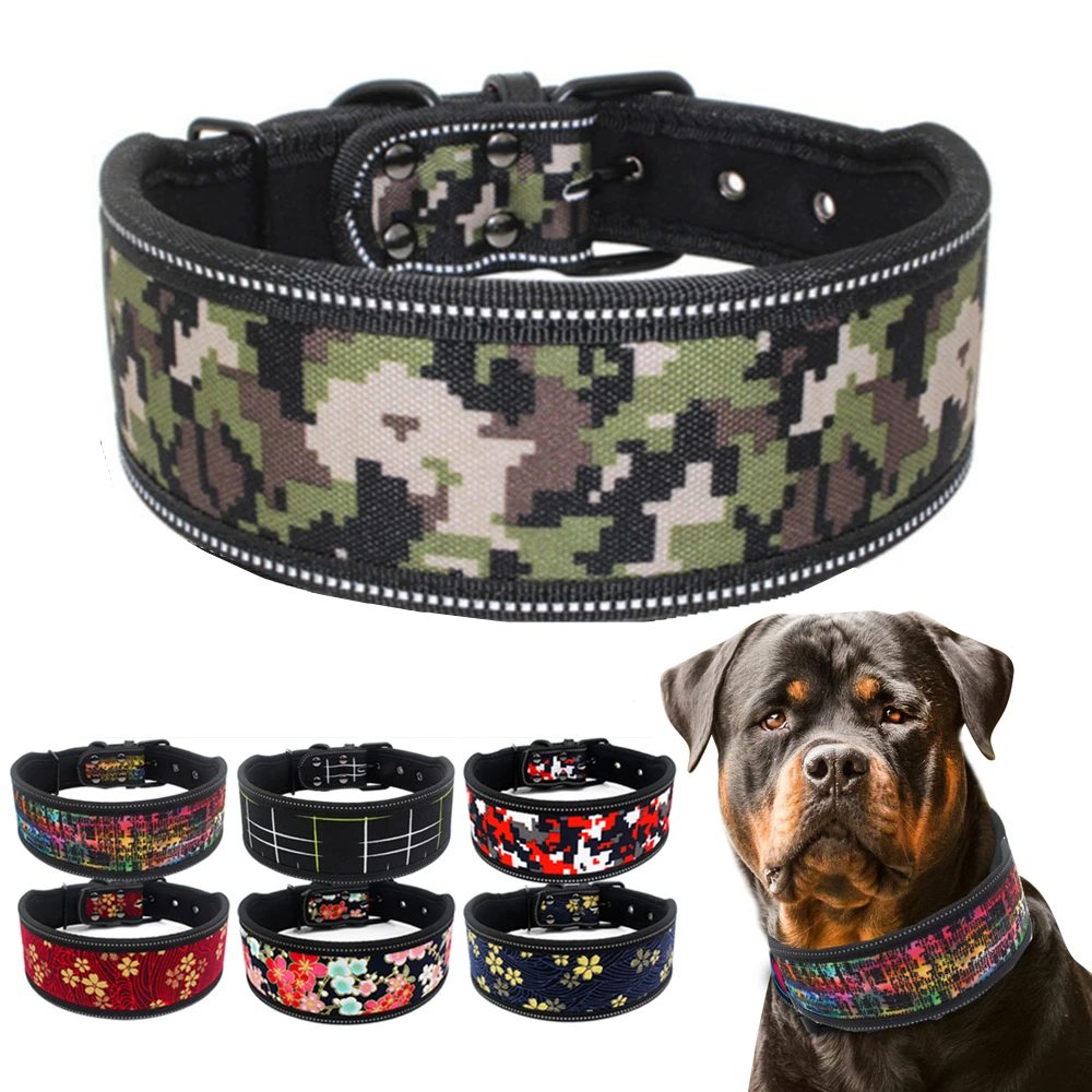 11 Colors Reflective Adjustable Dog Collar Belt Puppy Necklace Dog Neck Strap For Small Big Chihuahua Teddy Bulldog Pet Supplies