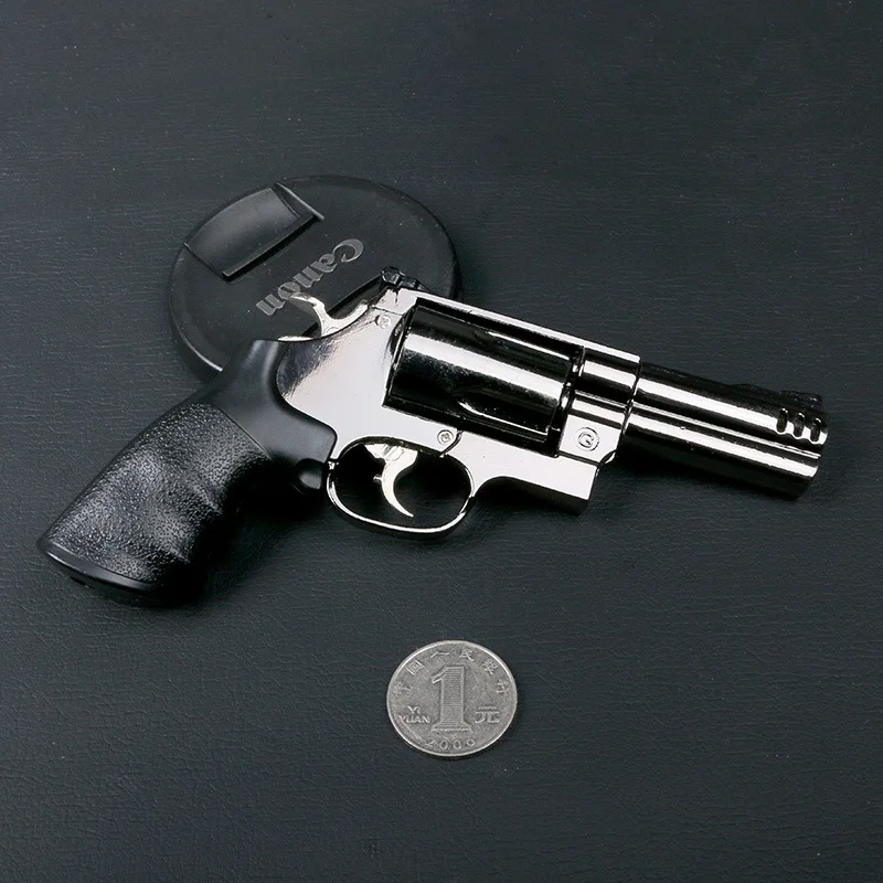 

1: 2.05 Military Model Guns Gift Smith Wesson M500 Revolver Model Guns Toy Children Unusable