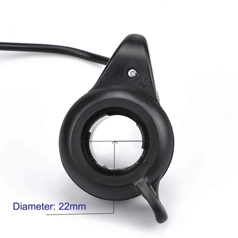 EBike Electric Bicycle Thumb Throttle, FT-21X Finger Throttle Accelerator, Speed Control for Ebike Pocket Razor Scooter Accessor EBike Electric Bicycle Thumb Throttle, FT-21X Finger Throttle Accelerator, Speed Control for Ebike Pocket Razor Scooter Accessor
