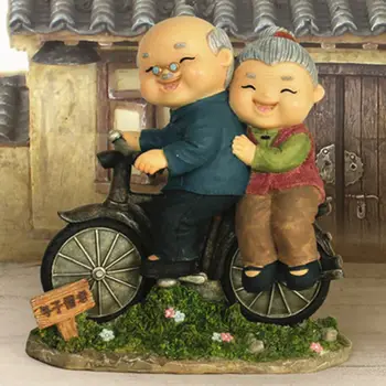 

Valentine's day Gift Home Decorations Small Ornaments Grandparents Old Lady Old Characters Crafts Birthday Gifts Supplies