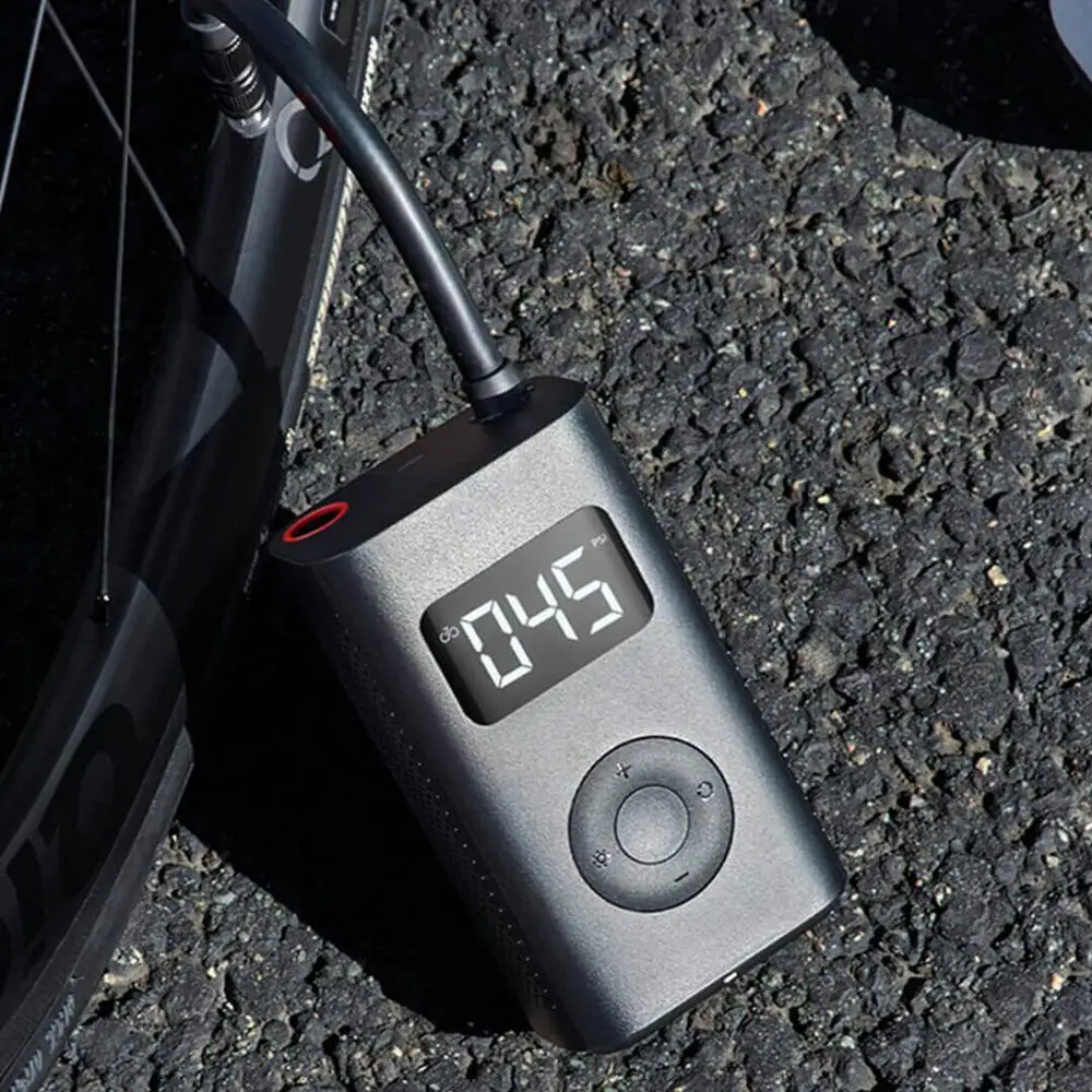  Xiaomi Mijia Portable Smart Digital Tire Pressure Detection Electric Inflator Pump for Bike Motorcy
