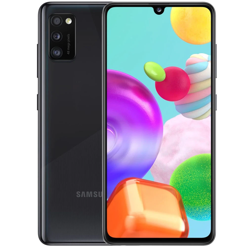 Смартфон Samsung Galaxy A41 64 ГБ чёрный | Мобильные телефоны и аксессуары