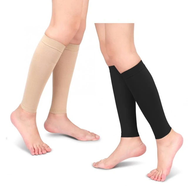 1pair Varicose Vein Medical Stocking Elastic Socks Support Leg