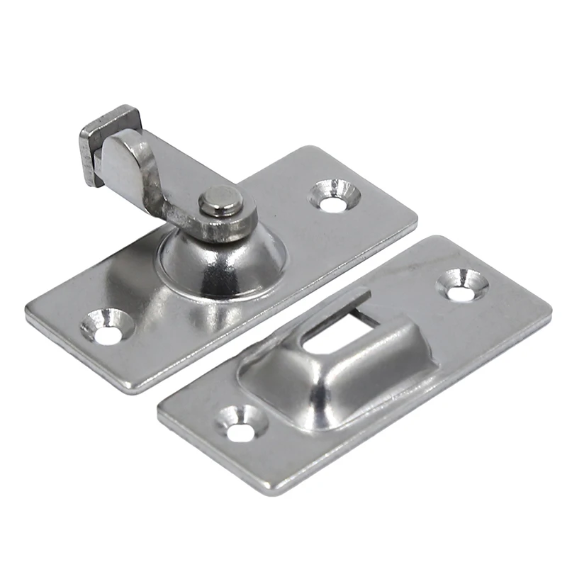 Защелки на дверной цепочке замок с защелкой 90 градусов из нержавеющей стали для