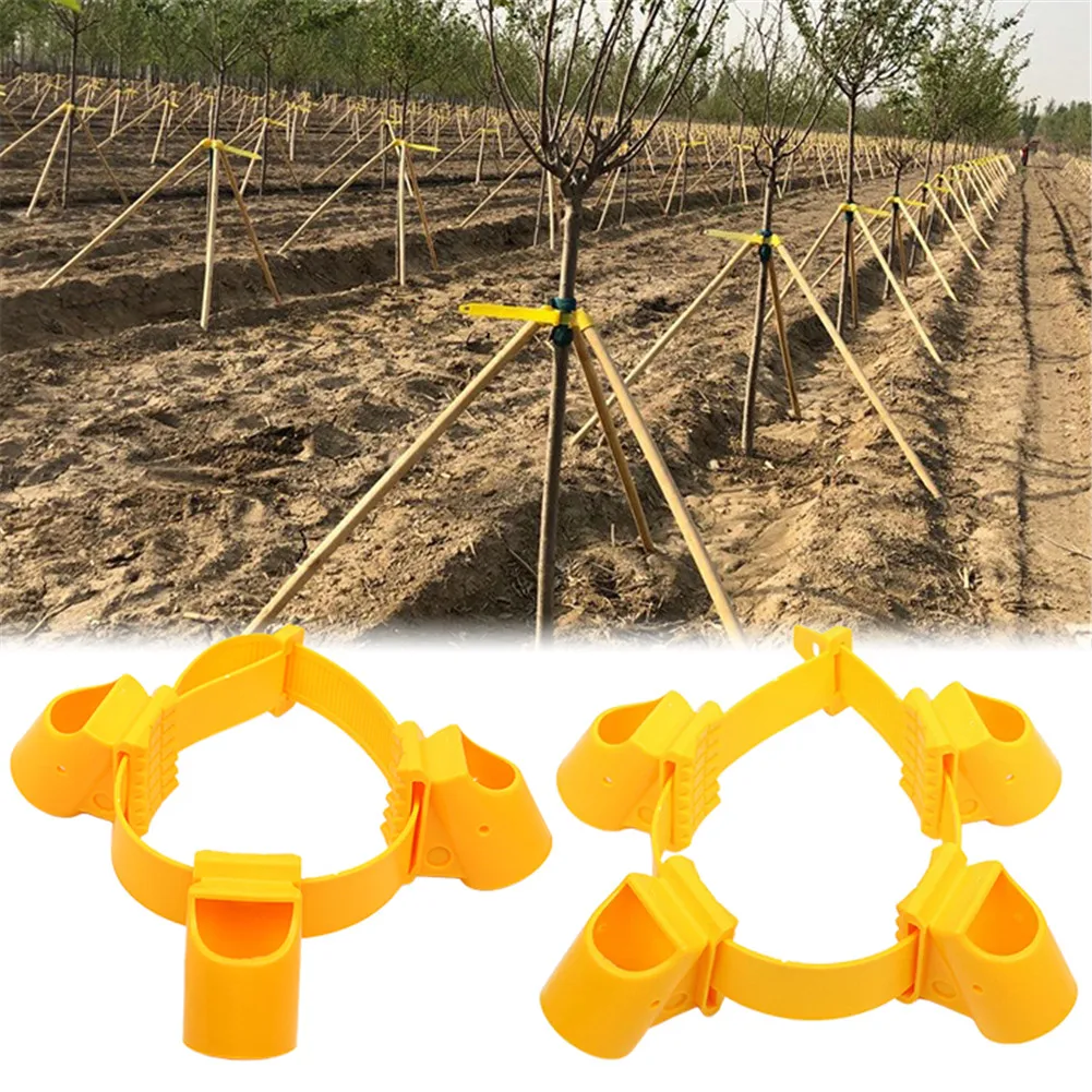 

Tree Support Tool Set Plant Windbreak Protection Non-slip Tree Support Kit Support Frame Landscaping Bracket Holder Straps