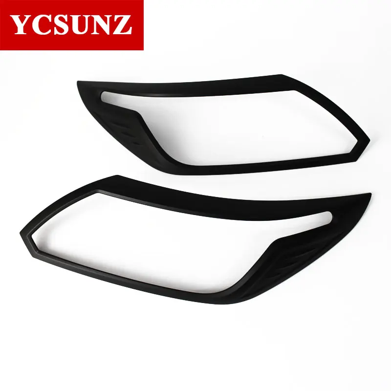 Черная крышка фары для Holden Colorado 2017 2019 2020 chevrolet colorado TrailBlazer ABS|exterior accessories|cover chromechrome