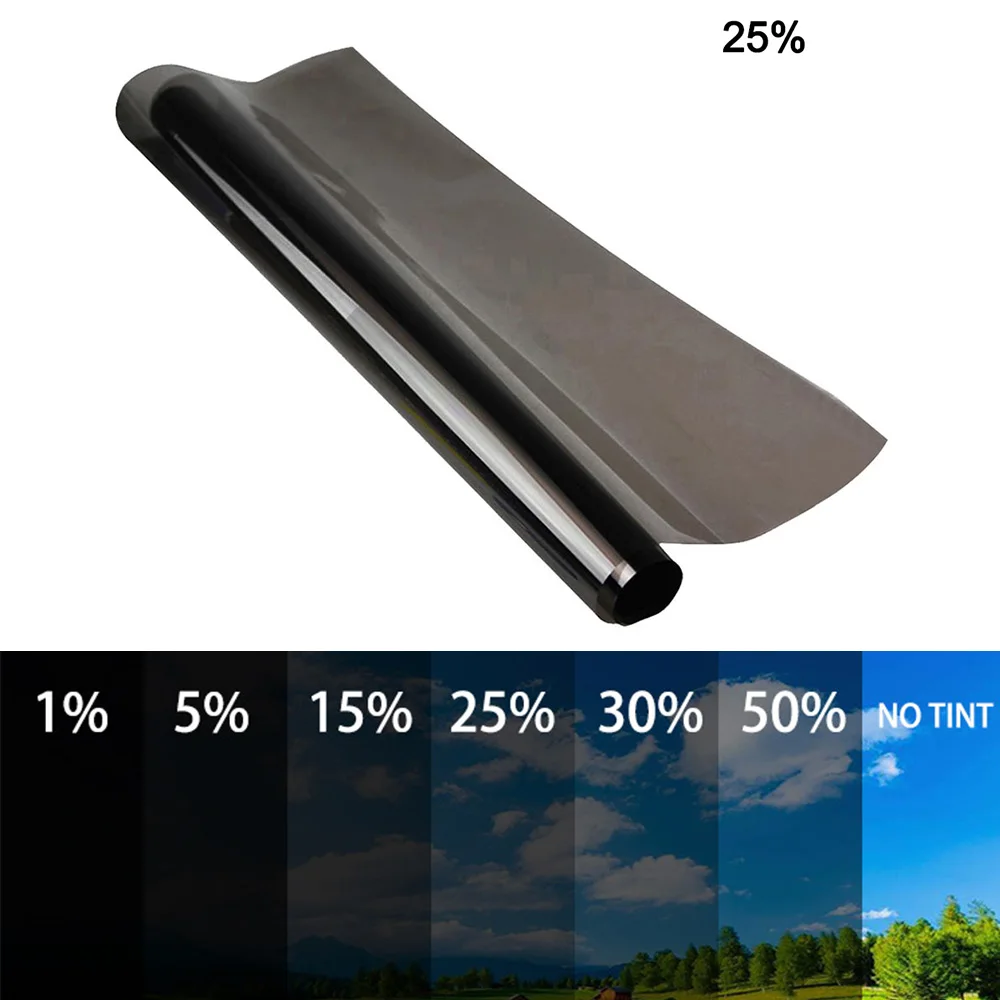 

0.5x6m Car Window Glass Tinting Sticker Film Auto Windshield Tint Film Roll Solar UV Protection Car Sticker New High Quality Ma3
