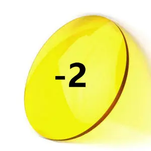 Ретро рецепт модные готовые солнечные очки близорукость очки для мужчин и женщин Близорукость поляризованные очки ночного видения FML - Цвет линз: gold-yellow-200