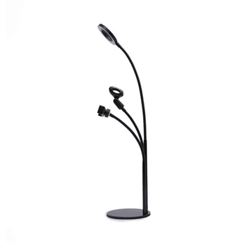 

Holder Fill light Video Live Fill Light Beauty Lamp Dimmable Microphone