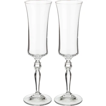 

Champagne Glasses Set of 2 Grace 190 ml . Height = 24.5 cm. Kitchen supplies