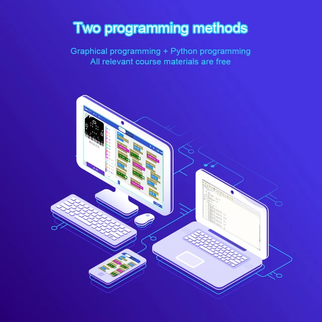 Yahboom Spider Programmable Robotic Bit Kit Toys for Boys and Girls with Microbit Expansion Board Compatible with Microbit V1 V2 4