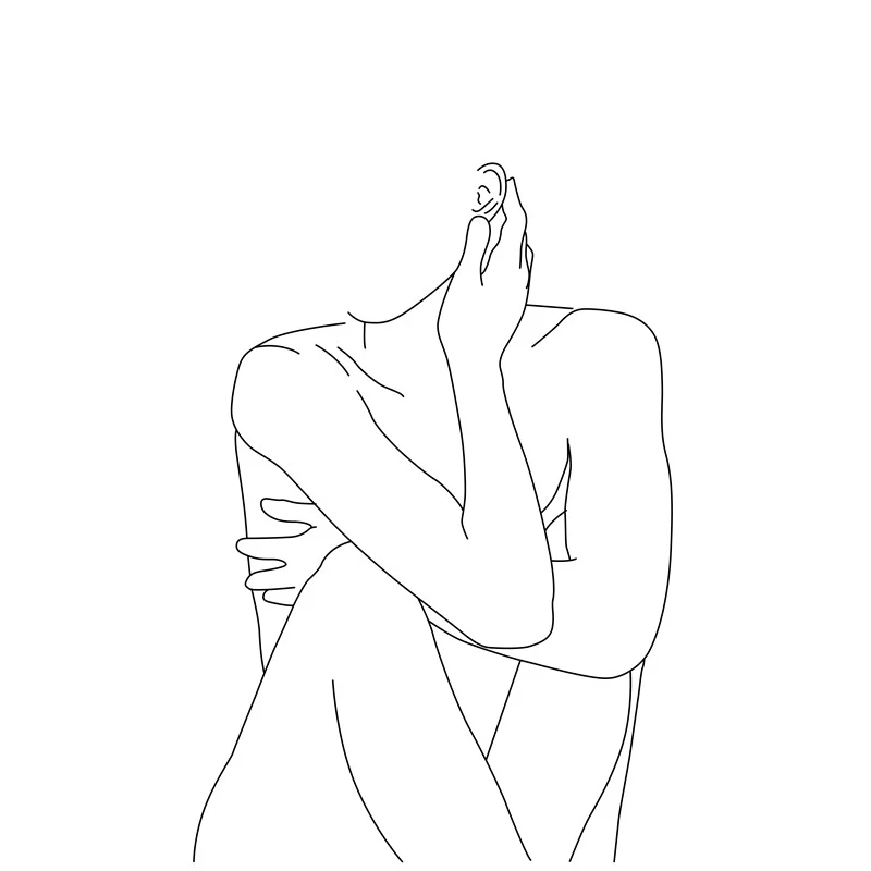 Abstract line drawing