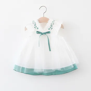 

Summer Baby Girls Princess Party Dresses For Baby Christening Dress Chinese Style Birthday Dress Newborn Baby Clothes