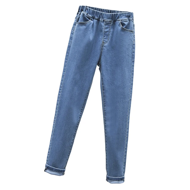 S-6XL 데님 바지는 여성을 위한 세련된 스타일과 고급스러움을 제공합니다.
