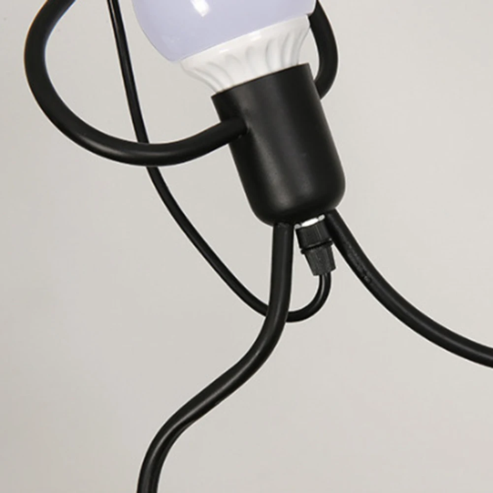 Ретро Железный подвесной светильник с поворотной фигуркой, металлический подвесной светильник, потолочный светильник для кафе ресторана, Подвесные лампы, украшение для дома