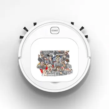 

1800Pa USB Smart Robot Rechargeable 3 in 1 Auto Smart Sweeping Robot Strong Suction Sweeper Vacuum Cleaners Stalin USSR CCCP