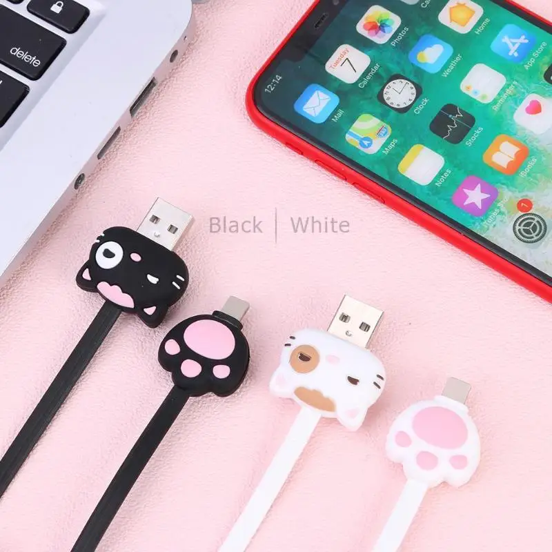 LOFTER мультфильм милый 8 Pin Зарядка через usb кабель 2.1A быстрое зарядное устройство передачи данных кабель провод линия для Мобильный телефон Apple