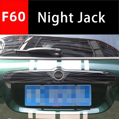 Night Jack Фирменная Новинка ABS Материал с защитой от ультрафиолетового излучения, стиль Mini Ray хвост ворота загрузки ручки крышки для Mini Countryman F60 только(1 шт./компл - Название цвета: Night Jack