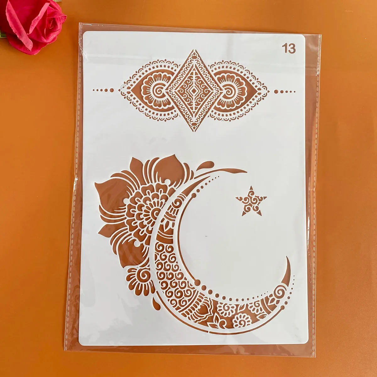 

Трафареты A4 Mandala для самостоятельной сборки, Настенная картина, фотография, карта, шаблон moon 29*21 см