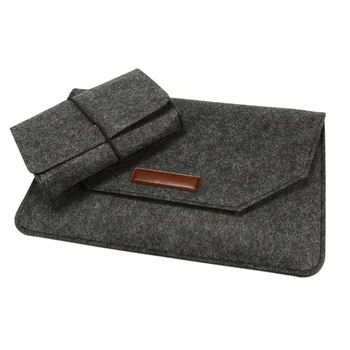 

Laptop Sleeve Compatible 13 Inch Macbook Air,Wool Felt Material Breathable,Shockproof,Wear Resistant Tablet Bag Case Co