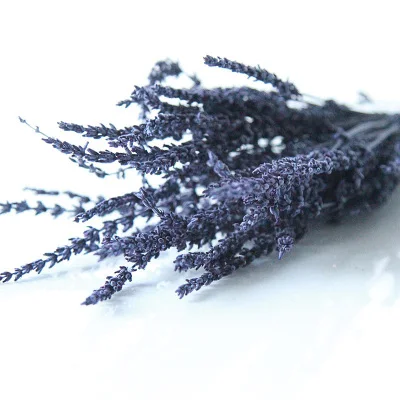 1 Lavender Dried Flowers Eternal Flower Home Decoration Flower Arrangement DIY Craft Party Decoration - Цвет: 1