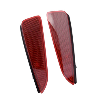 

1Pair Red ABS Car LED Rear Bumper Brake Reflector Fog Light Housing Fit For Toyota C-HR CHR 2019 2018 2017 2016