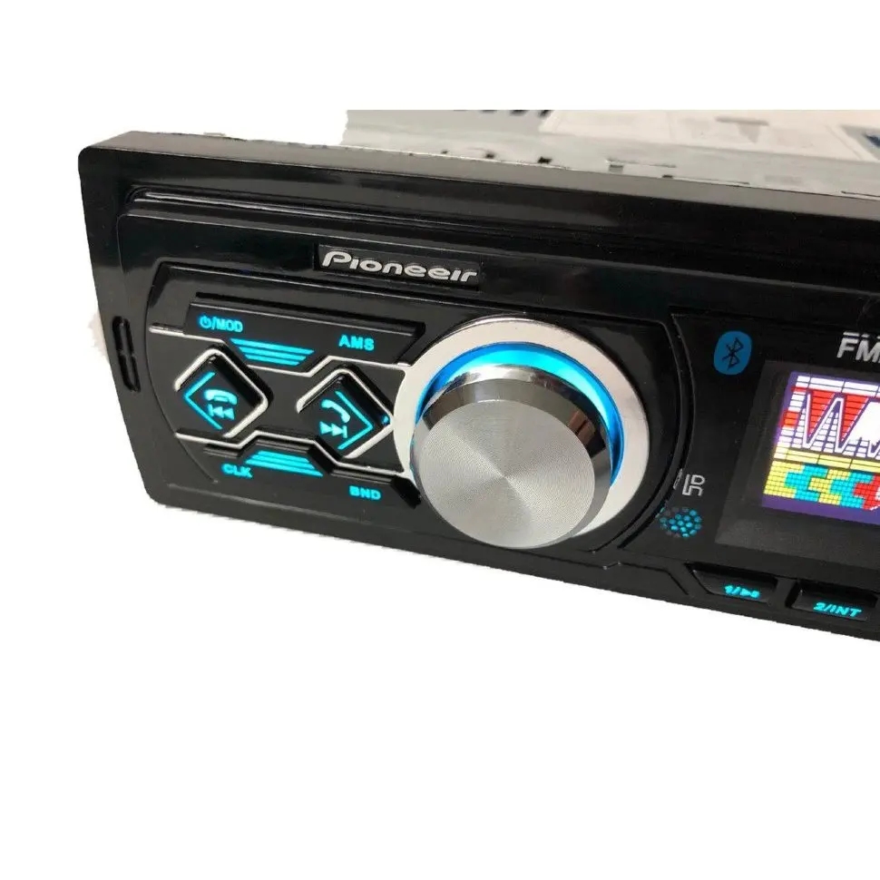 Автомагнитола Pioneeir Ok 1788BT Bluetooth MP3 USB MMC SD AUX 1DIN 4 X 60W FM Радио 12В Пульт LED подсветка