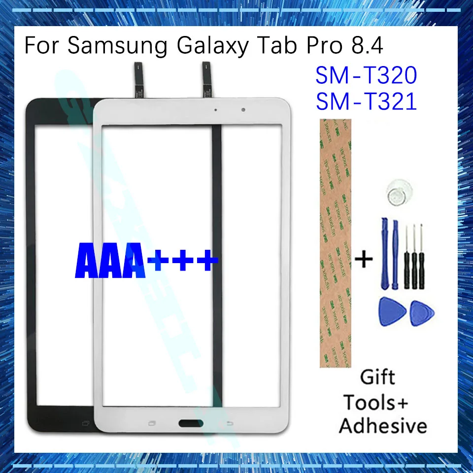 

New For Samsung Galaxy Tab Pro 8.4 T321 T320 Touch Screen LCD Outer Digitizer Display Front Glass Touch Panel Replacement