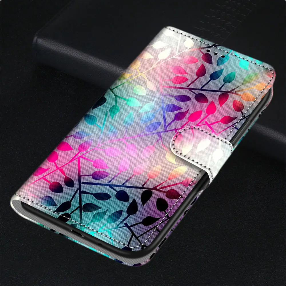 Bao Da Generic Cho Huawei Y7 2019 DUB-LX1 Ốp Lưng Etui Flip Cover Ví Điện Thoại Trường Hợp Cho Huawei Y5 Y5 Lite Y6 y7 Y9 2018 2019 Ốp Lưng cute huawei phone cases