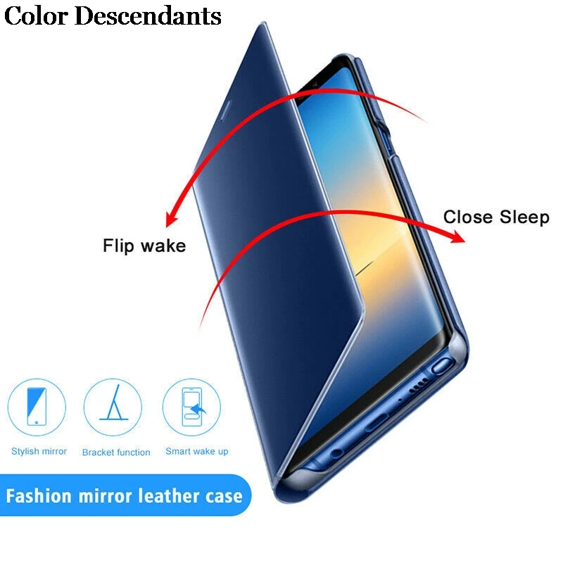 Mi 11 Lite 5G Smart Mirror Flip Phone Cover For Xiaomi Mi 11 Lite 4G Case Xiomi Pro Mi11 Light Magnetic Stand Coques phone case smart mirror flip case