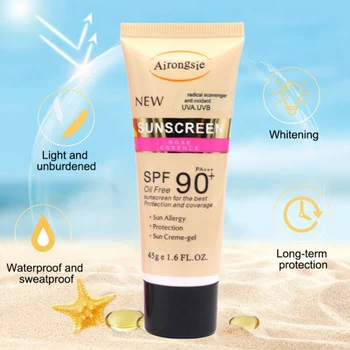 

Rose Essence Body Sunscreen Lasting Whitening Sunscreen Cream Sunblock Skin Anti-Aging Protective Cream