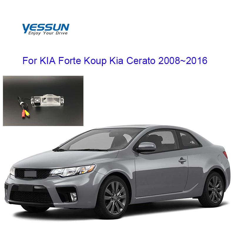 Yessun камера заднего вида для KIA Forte 2010 Koup Kia Cerato 2008 2009 2011 2012 ~ 2016 номерного