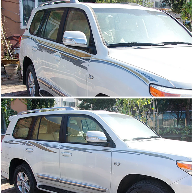 Комплект наклеек lsrtw2017 для кузова toyota land cruiser 2012 2013 2014 2015 2016 2017 2018 2019 2020 LC200 lc 200 |