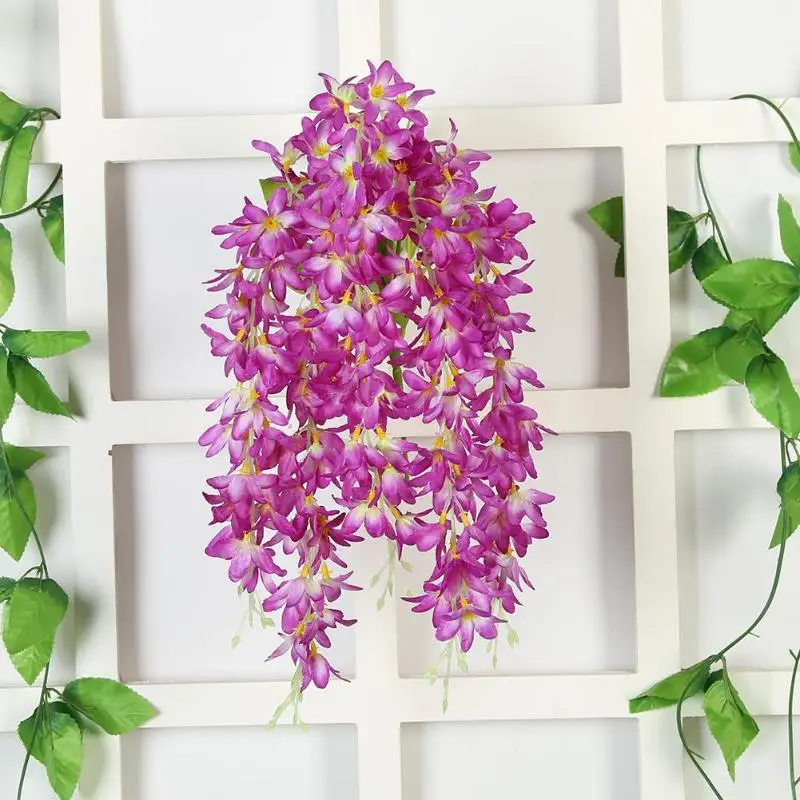 Artificial Dried Lilac Flowers Wall Hanging Bunch Wedding Party Home Decoration Living Room Bedroom Dried Flower