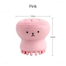  1PC Silicone Cleaning Brush Gel Washing Pad Exfoliating Blackhead Remover Facial Deep Cleansing Face Brushes Baby Bath Massager 