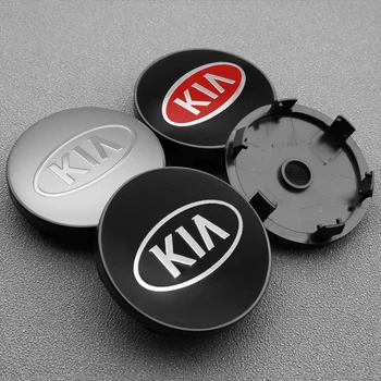 

4pcs 56/60mm ABS Plastic Car Wheel Center Hub Caps Wheel Dust-proof Hubcap Cover Emblem For KIA Auto styling Accessories