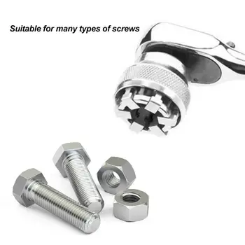 

Universal Wrench Multi-functional Car Motorcycle Repair Spanner Socket Wrench with Wide Scope of Application Simplicity