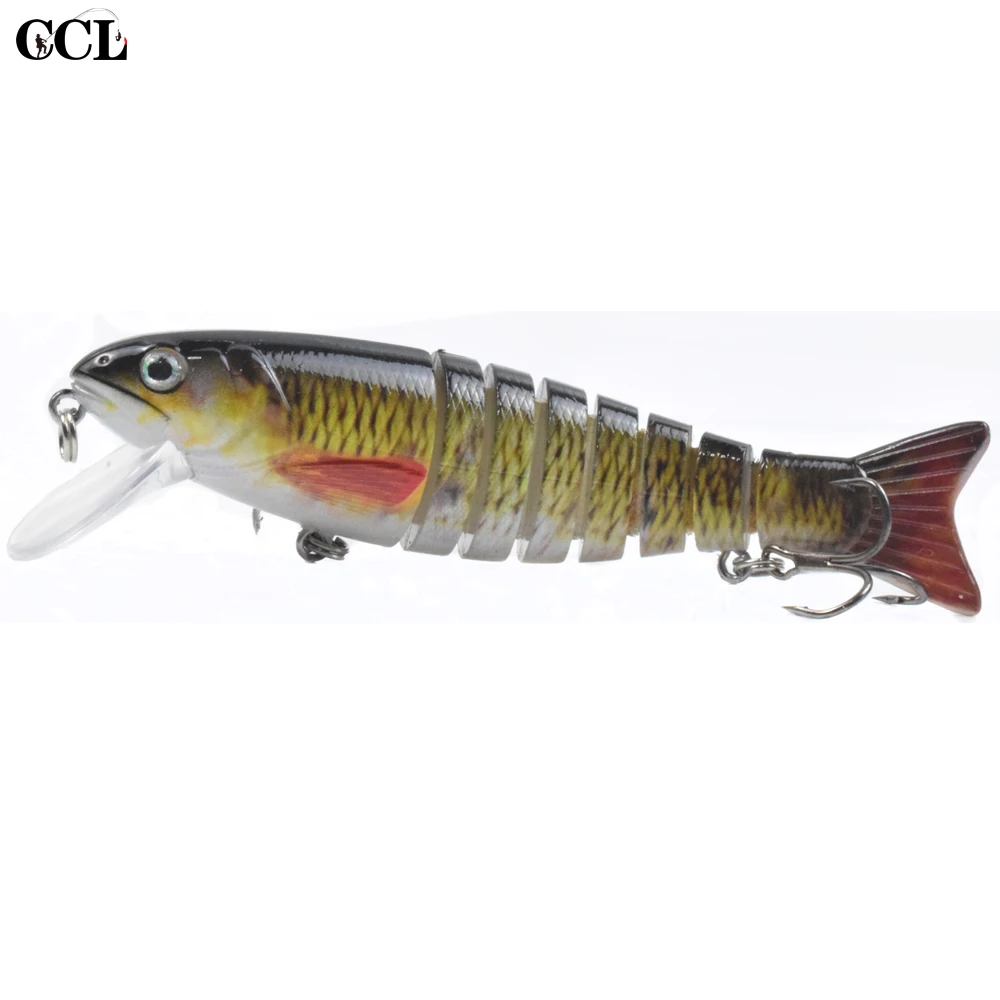 CCLTBA 11 см 17 3 г губная соединенная Гольян Swimbait рыболовная Тонущая приманка для