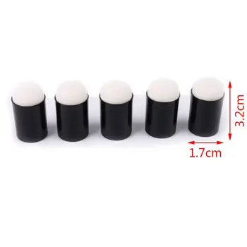 

40pcs Finger Sponge Daubers Painting Ink Pad Stamping Brush Craft Case Art Tool