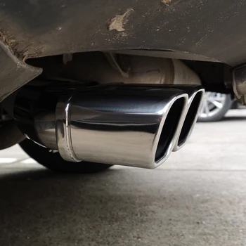 

Car Muffler End Pipe Stainless Steel Exhaust Tips for Nissan Qashqai 2008 2009 2010 2011 2012 2013 2014 2015 2016 2017 2018 2019