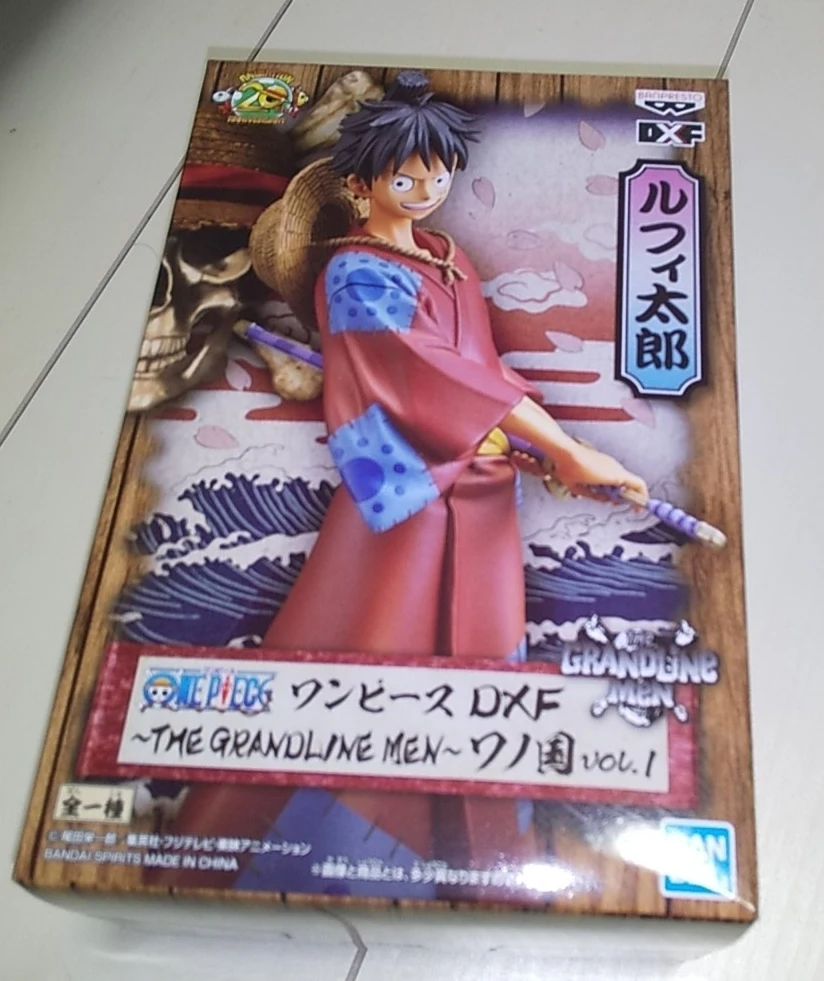Banpresto DXF-THE GRANDLINE MEN-Wano кантри vol.1 Коллекционная Фигурка-Луффи из "ONE PIECE"