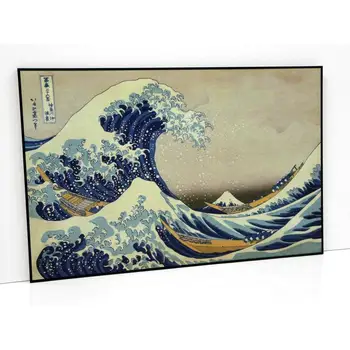 

LA GRAN OLA DE KANAGAWA - KATSUSHIKA HOKUSAI CUADRO ENMARCADO (P2247)