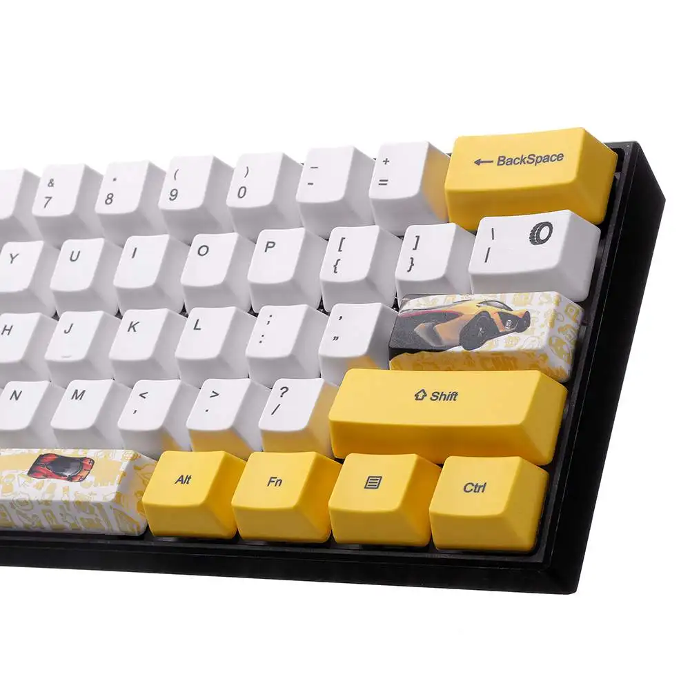 Набор ключей для мотоцикла PBT сублимационный профиль OEM GK61 GK64 механическая