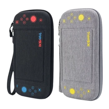 

IKSNAIL Storage Bag Game Console Bag Waterproof Storage Bag Protective Cover Anti Vibration Portable Suitable for Switch