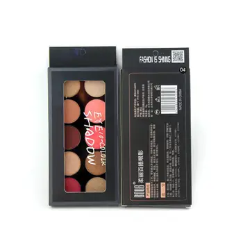 

10 Colors Matte Shimmer Eyeshadow Makeup Palette Earth Color Eye Shadow Pallete Pearl Long Lasting Makeup Cosmetic Set 4452