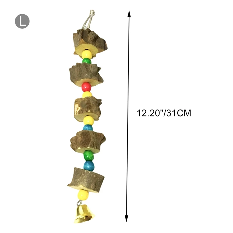 Птичий клюв для зубов игрушка клетка для попугая качающаяся игрушка для маленького среднего большого попугая клювоточка для попугая струна с красочными бусинами