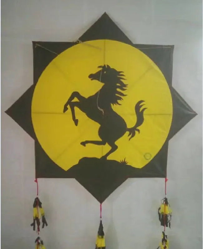 new single line winder 10m Sea monkey blame kite weifang yi fei rainbow nylon windsock kites soft big tails kids outdoor toys