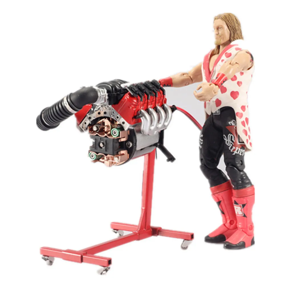 

​1 set V8 Engine Work Stand for 1/10 V8 Scale Engine (Z-S1043) Tamiya Tractor TRX4 Denferder G500 RC Car Parts Tools